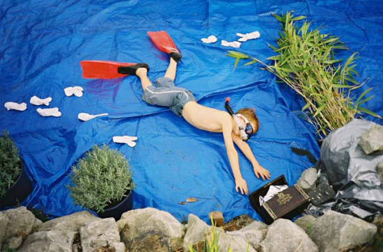 auteur : Jan Von Holleben                    titre: The Diver