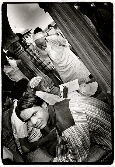 autor: Stefan Rohner
t&iacute;tulo: Priest at Jama Masjid mosque, Old Delhi.