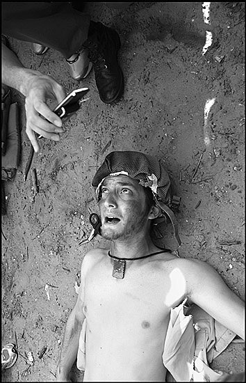 autor : Patrick Tombelle                    t&iacute;tulo: Medical training in a military base near Tel Aviv