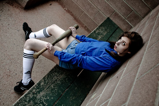 autor: Tanya Plonka
t&iacute;tulo: Becca | Baseball Babe Zombie