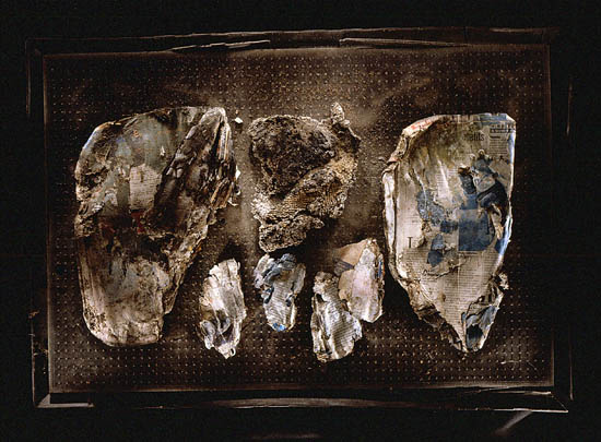 autor: Jeremy Webb
t&iacute;tulo: paper sods on mat