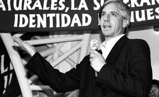 autor: Txomin  Txueka
t&iacute;tulo: ALVARO GARCIA LINERA, vicepresidente de la Republica Bolivia