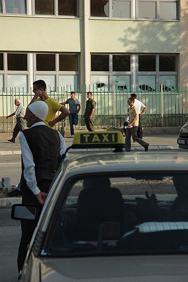 autor: Yves Rousselet
t&iacute;tulo: Animation et pause à la station de taxi