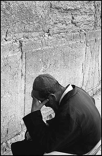 autor: Patrick Tombelle
t&iacute;tulo: At the Wailing Wall, Jerusalem
